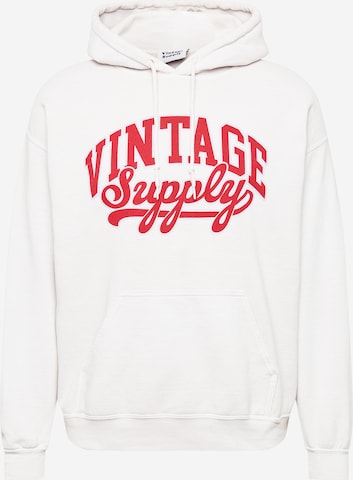 Vintage Supply Sweatshirt 'BISCOTTI' in Weiß: predná strana