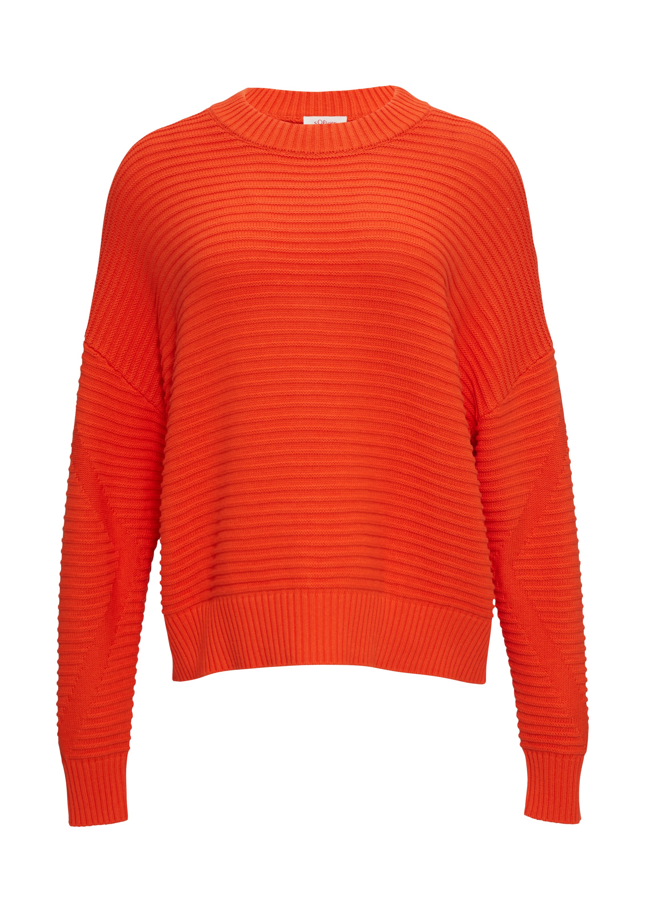 s.Oliver Pullover in Orange: Vorderseite