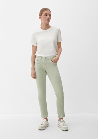 Coupe slim Jean s.Oliver en vert