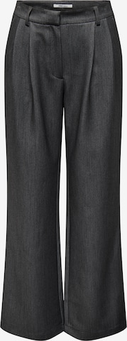 Loosefit Pantaloni con pieghe 'ONLHATTIE' di ONLY in grigio: frontale