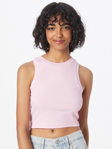 WEEKDAY Top in Roze: voorkant