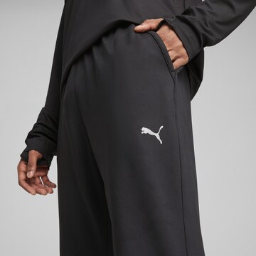 PUMA Tapered Workout Pants 'Cloudspun' in Black