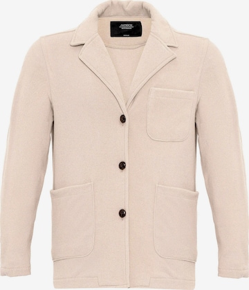 AntiochRegular Fit Sako - bež boja: prednji dio