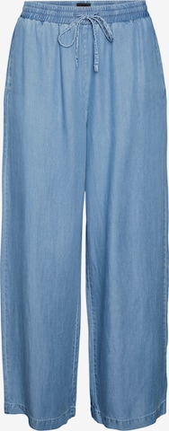 VERO MODA Wide Leg Housut 'VMBREE' värissä sininen: etupuoli