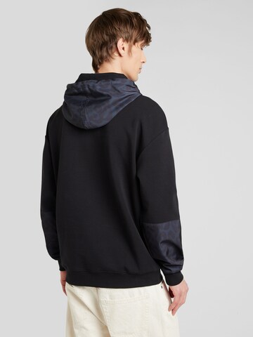 HUGO Sweatshirt 'Ditcheno' in Schwarz