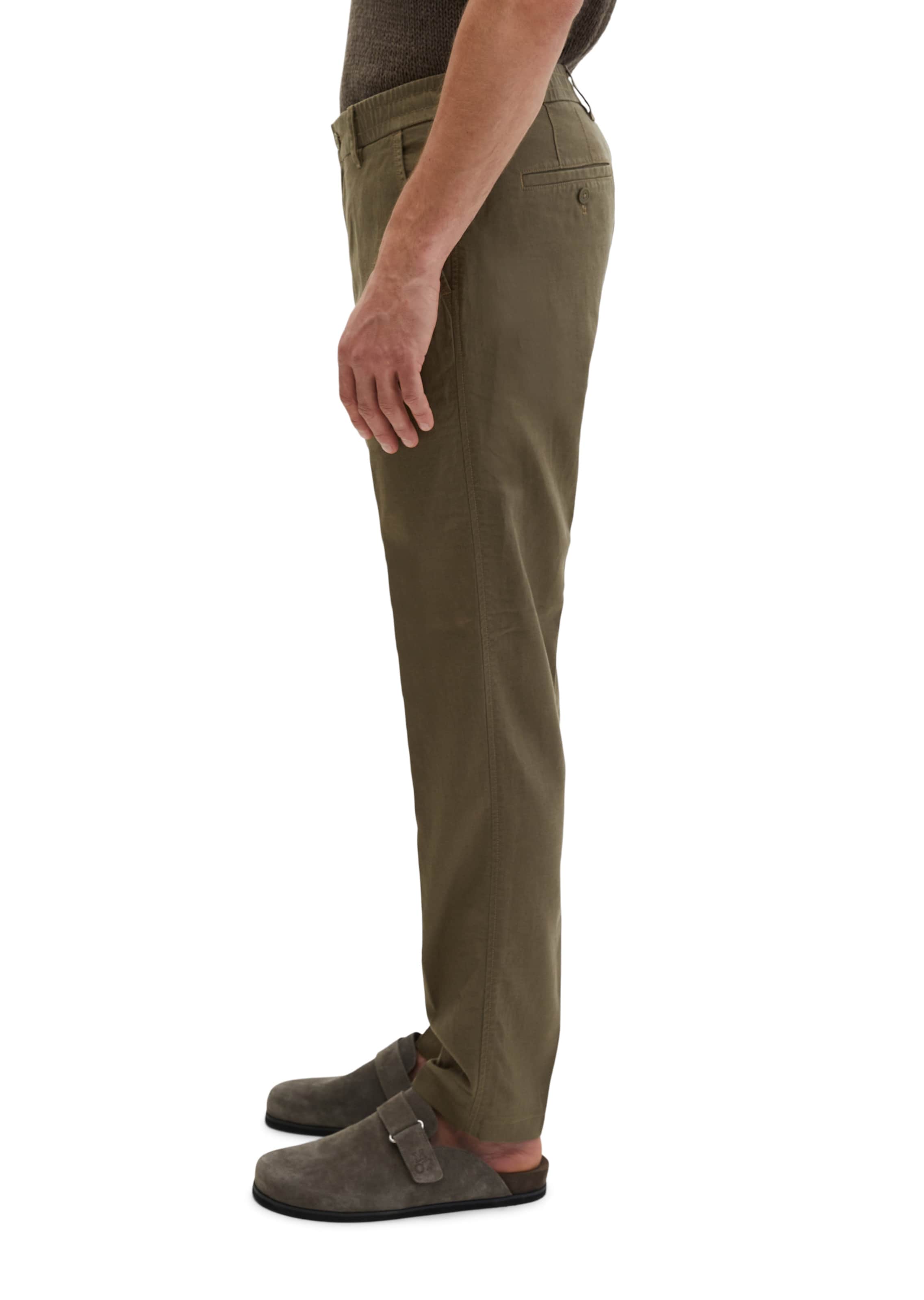 Marc O'Polo Tapered Chino 'Mossbo' in Bruin