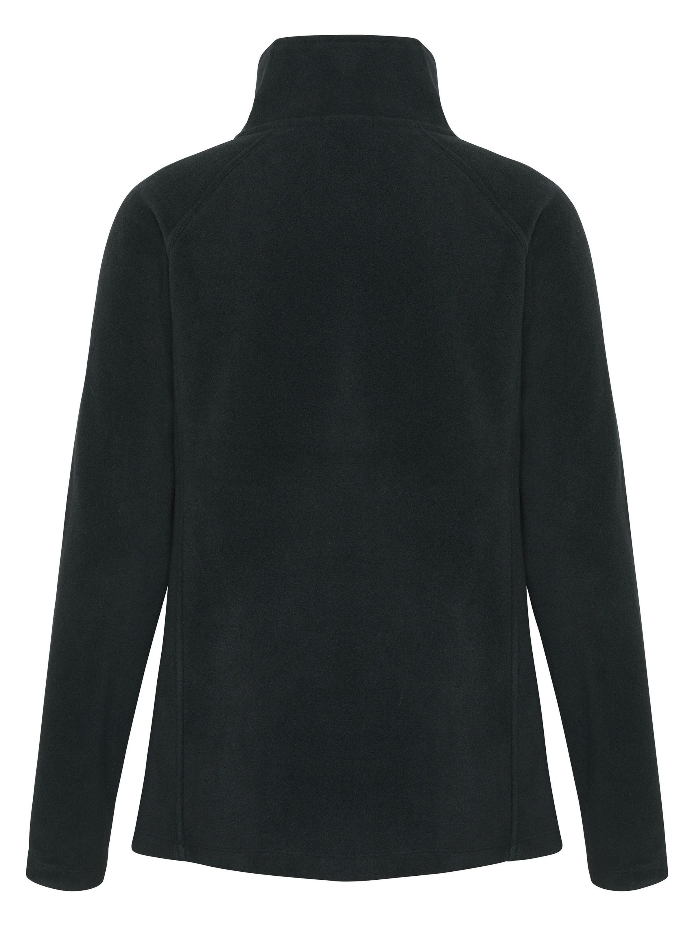 CHIEMSEE Fleece Jacket in Black