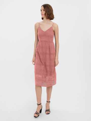 VERO MODA Jurk 'HONEY' in Roze: voorkant