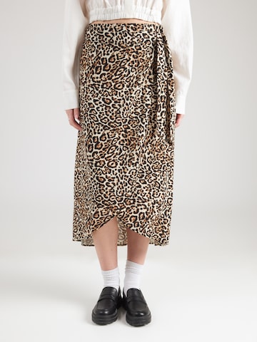 Fustă 'Luna' de la ABOUT YOU pe bej: față