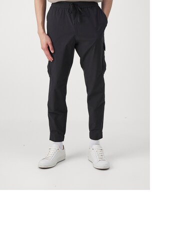 BOSS Tapered Cargohose 'T_Urbanex' in Schwarz: Vorderseite