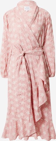 Line of Oslo Dress in Pink: front