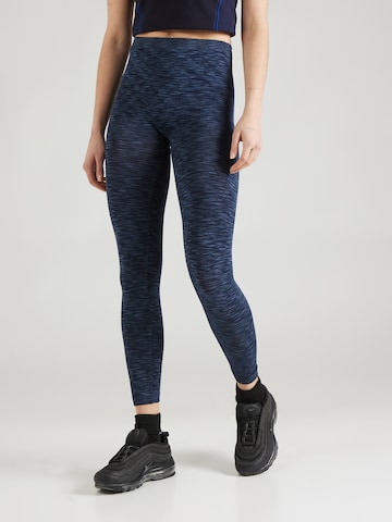 ENDURANCE Skinny Workout Pants 'Crina' in Blue: front