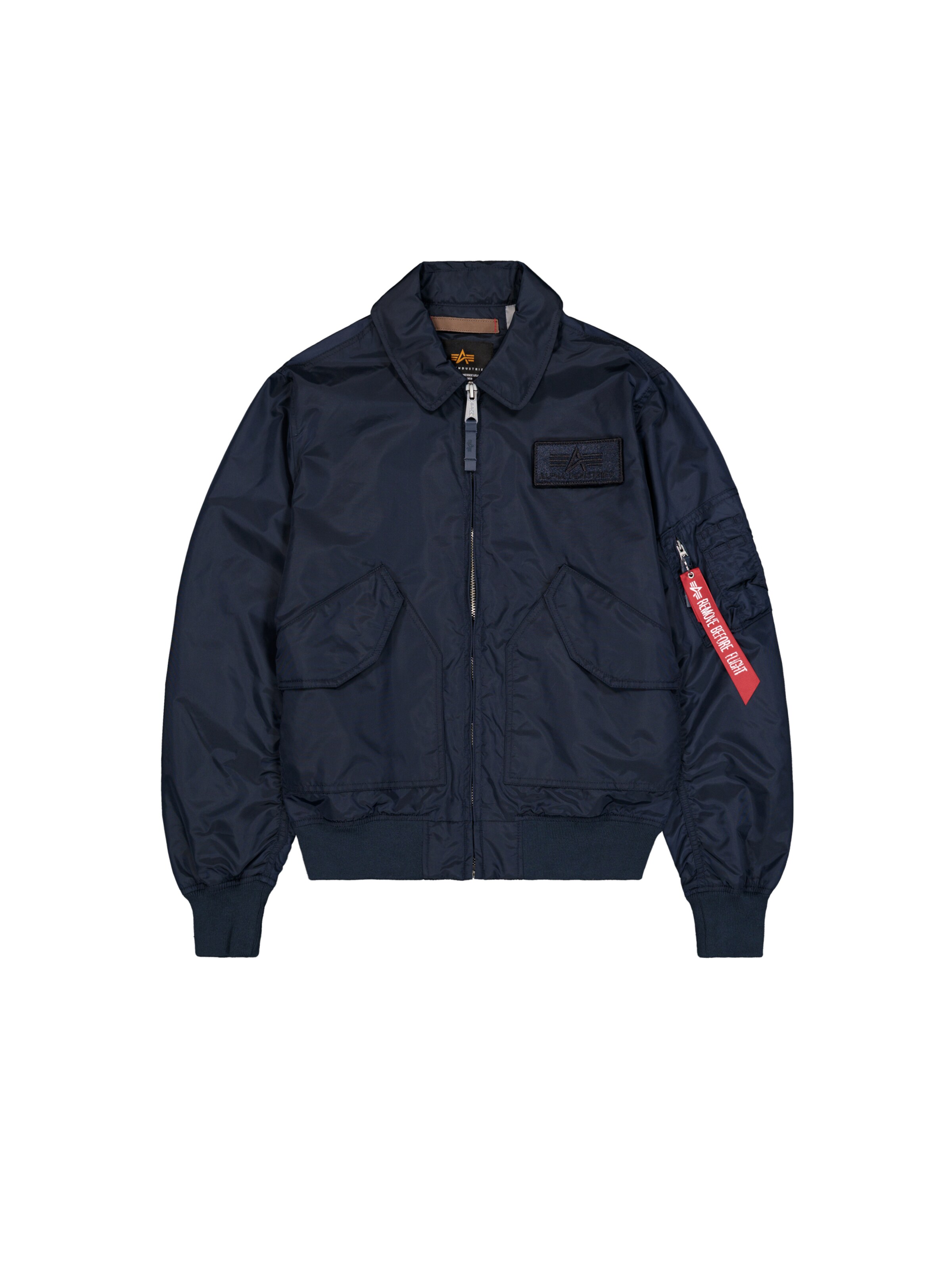 Giacca di mezza stagione 'CWU-36/P TT' di ALPHA INDUSTRIES in blu: frontale