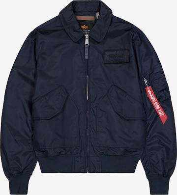 Giacca di mezza stagione 'CWU-36/P TT' di ALPHA INDUSTRIES in blu: frontale