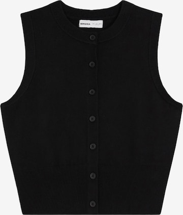 Cardigan Bershka en noir : devant