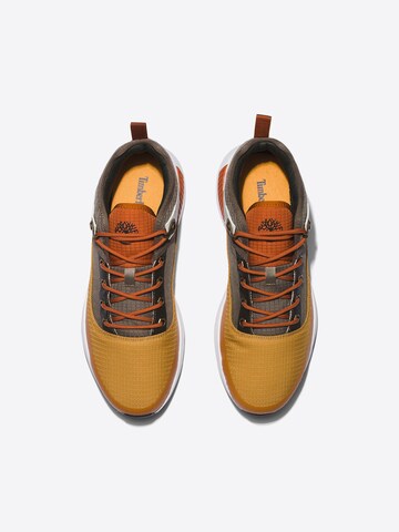 TIMBERLAND Sporty snøresko i brun