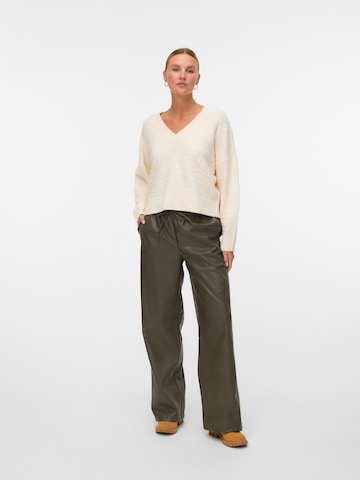 VERO MODA Pullover 'VMBOOM' in Beige