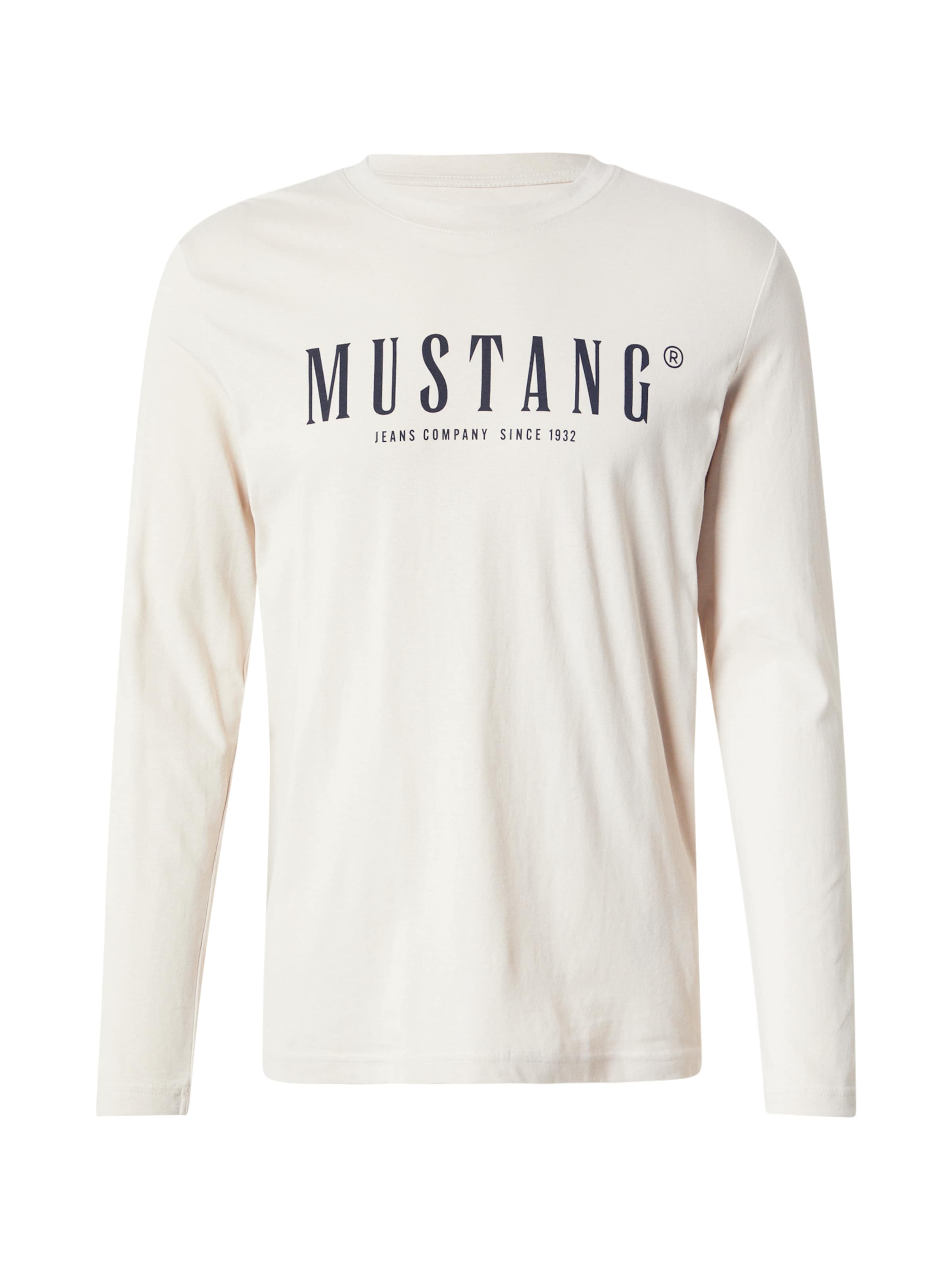 MUSTANG Shirt 'Asheville' in Beige: front
