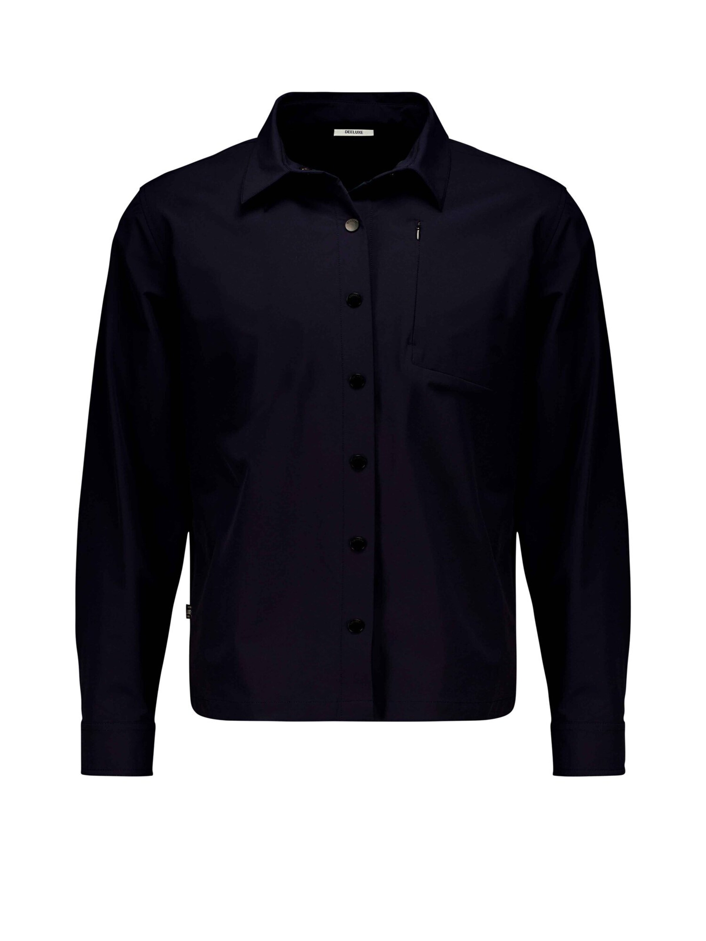 Coupe regular Chemise 'ENRIQUE' Deeluxe en bleu : devant