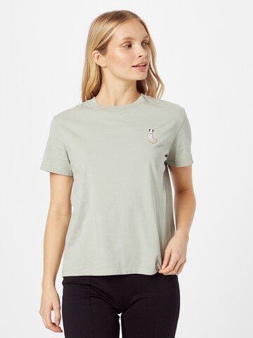 Kauf Dich Glücklich Shirt in Green: front