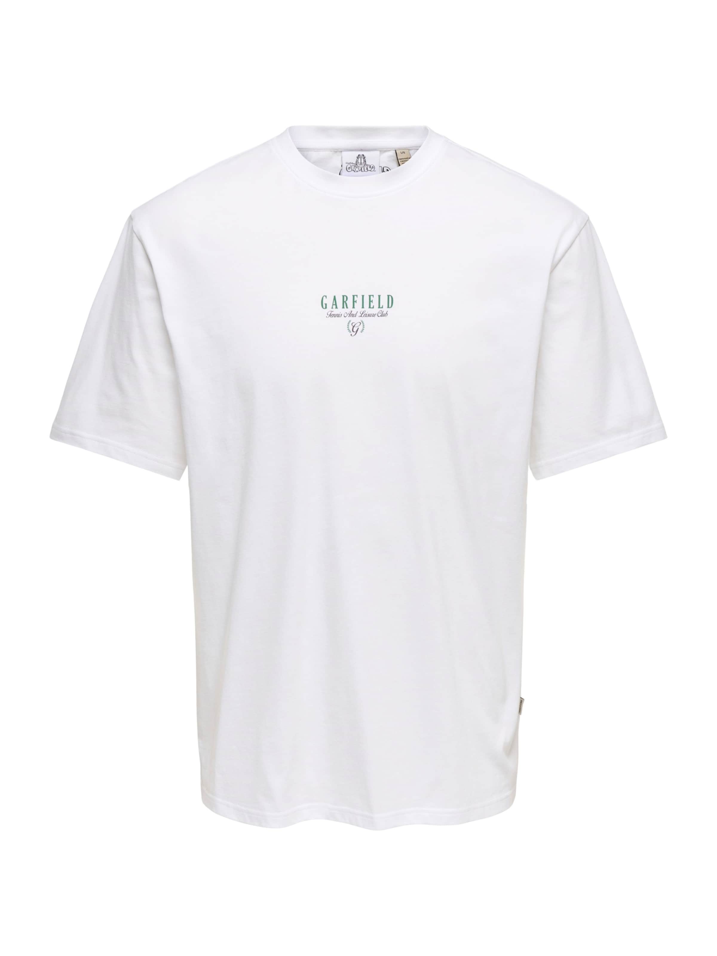Only & Sons Shirt 'ONSGARFIELD' in White: front