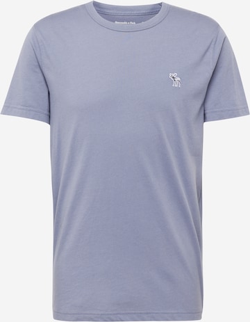 Abercrombie & Fitch Shirt in Blauw: voorkant