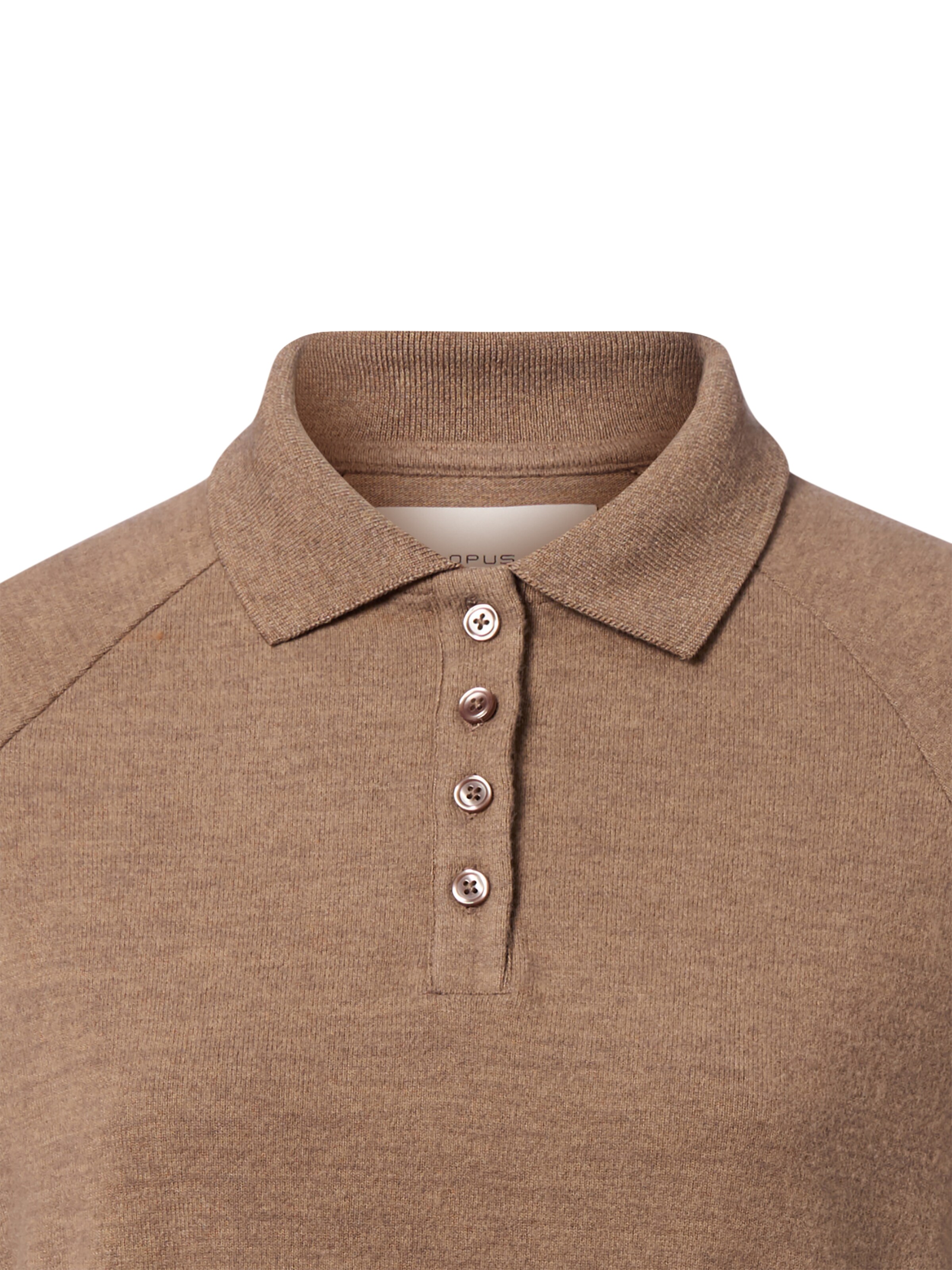 OPUS Pullover 'Geigi ' in Braun