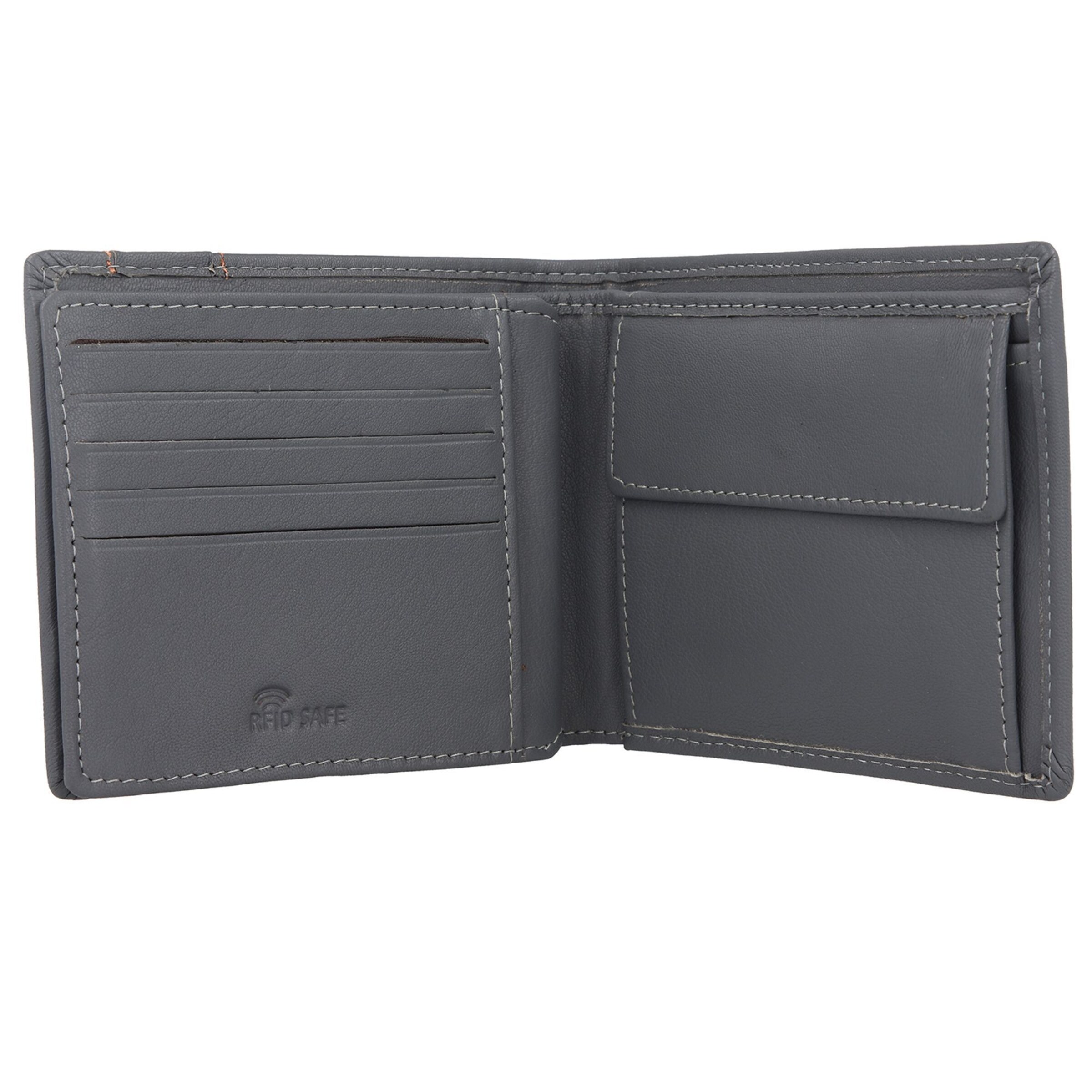 mano Wallet 'Don Leonardo' in Grey