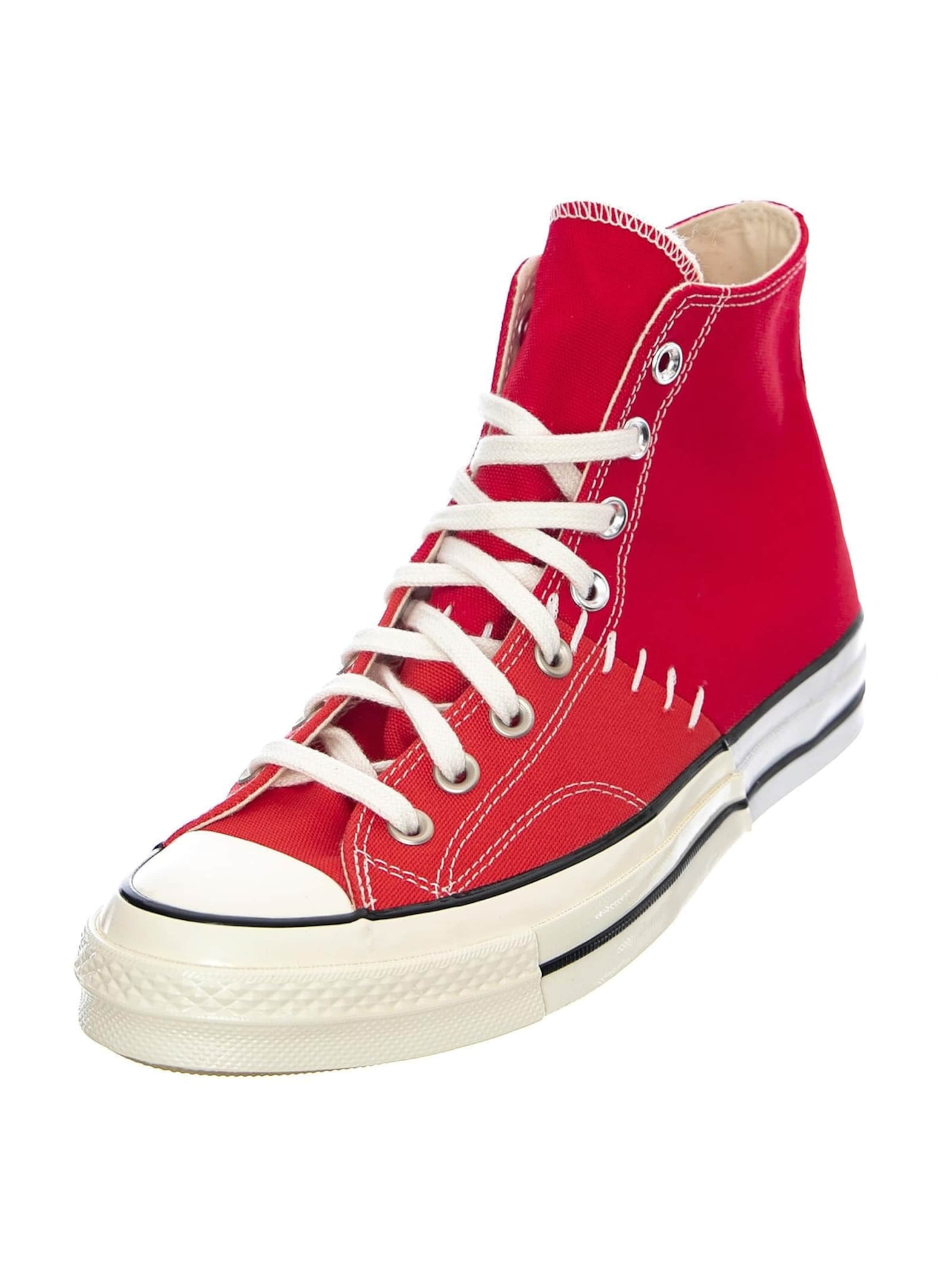 CONVERSE Sneakersy wysokie 'Chuck 70 Reconstructed Canvas Hi Sneakers' w kolorze czerwony: przód