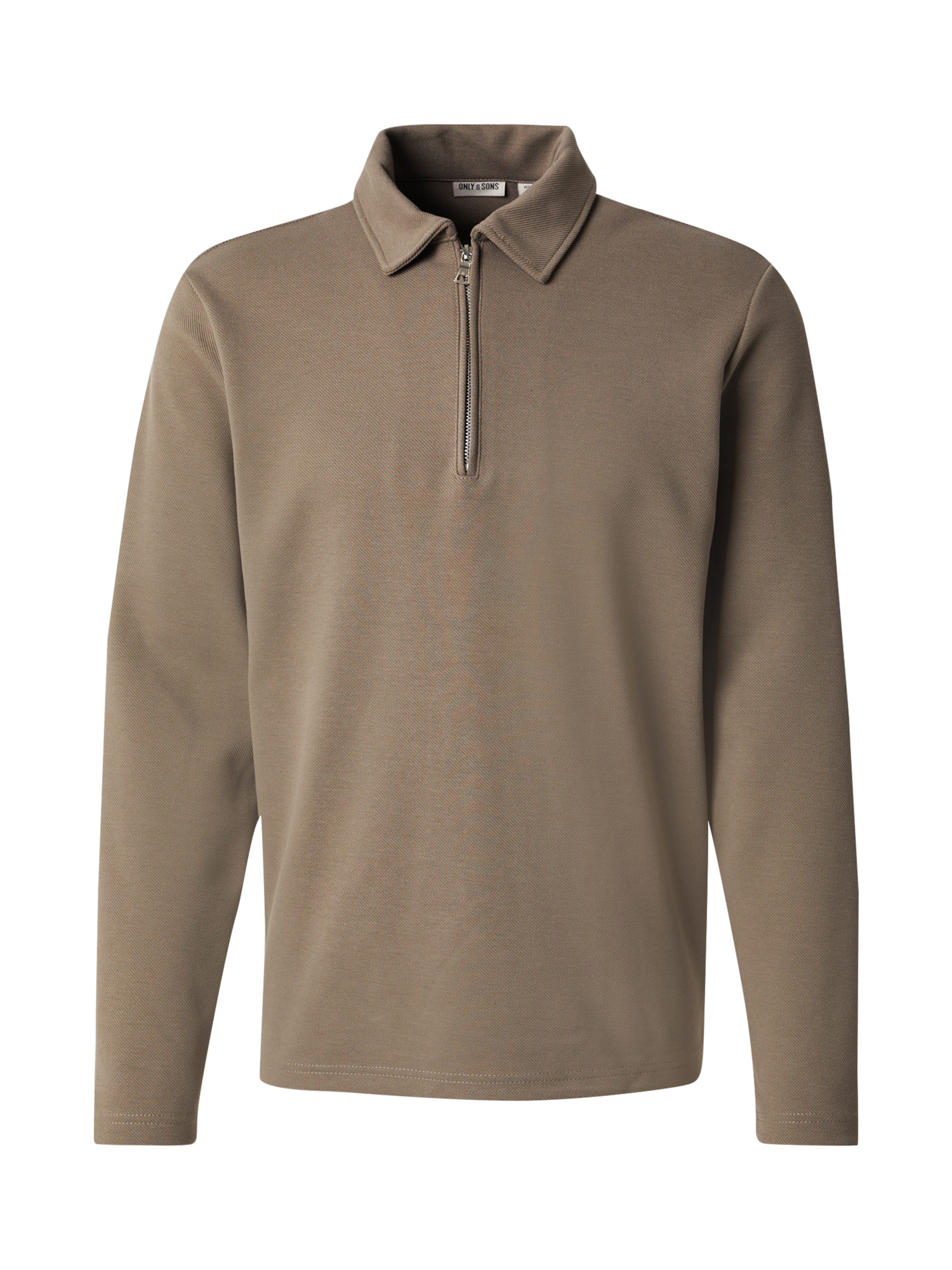 Only & Sons Sweatshirt 'ONSNEWKODYL' in Brown: front