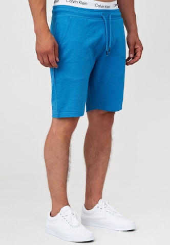 Regular Pantalon ' Eckerd ' INDICODE JEANS en bleu : devant