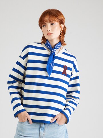 ARMEDANGELS Sweatshirt 'MAARLEN BOLD' in Blauw: voorkant