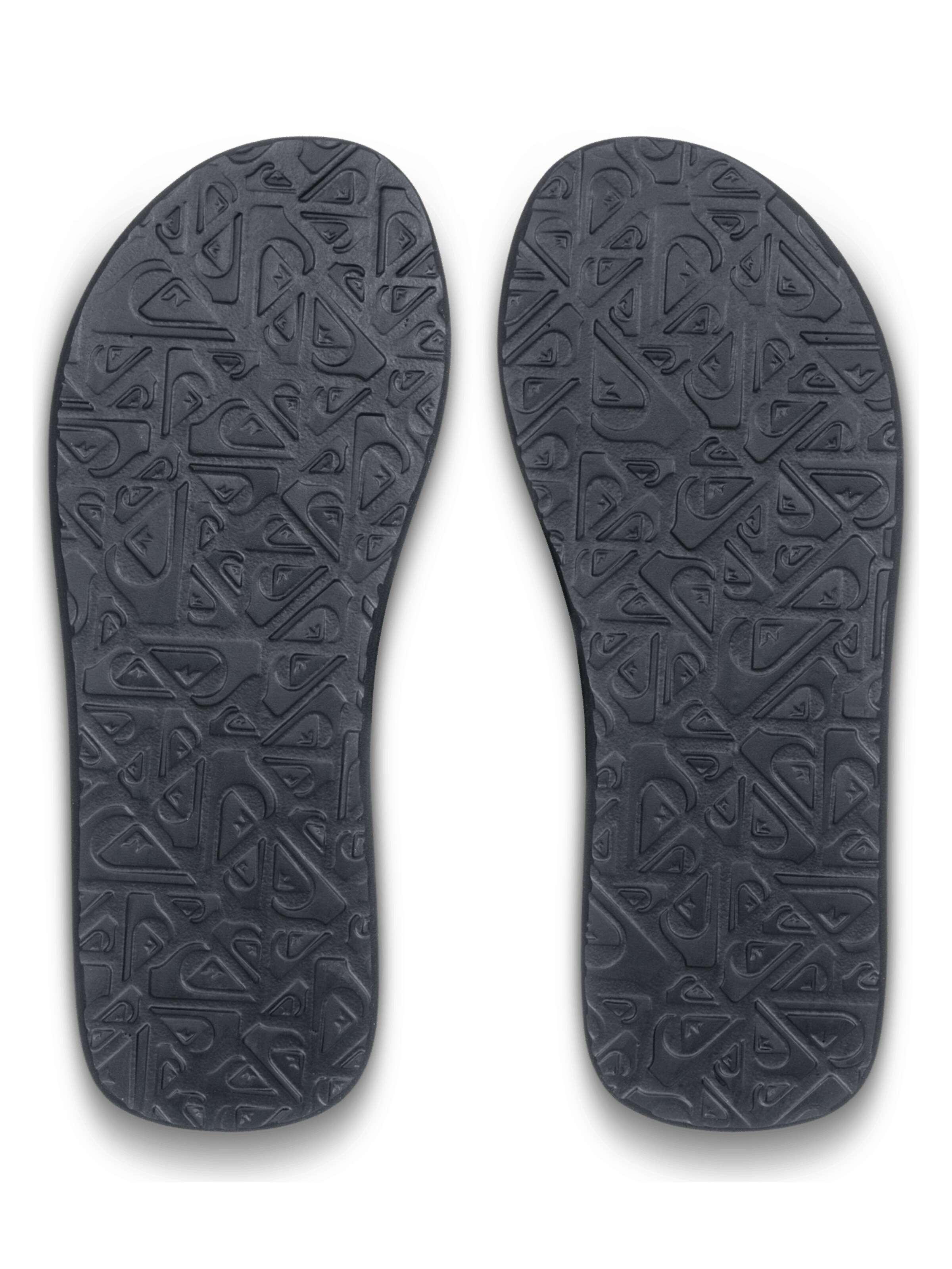 QUIKSILVER Teenslippers 'Molokai Layback' in Zwart