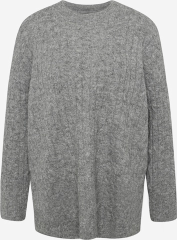 Vero Moda Petite Svetr 'VMELYA' – šedá: přední strana