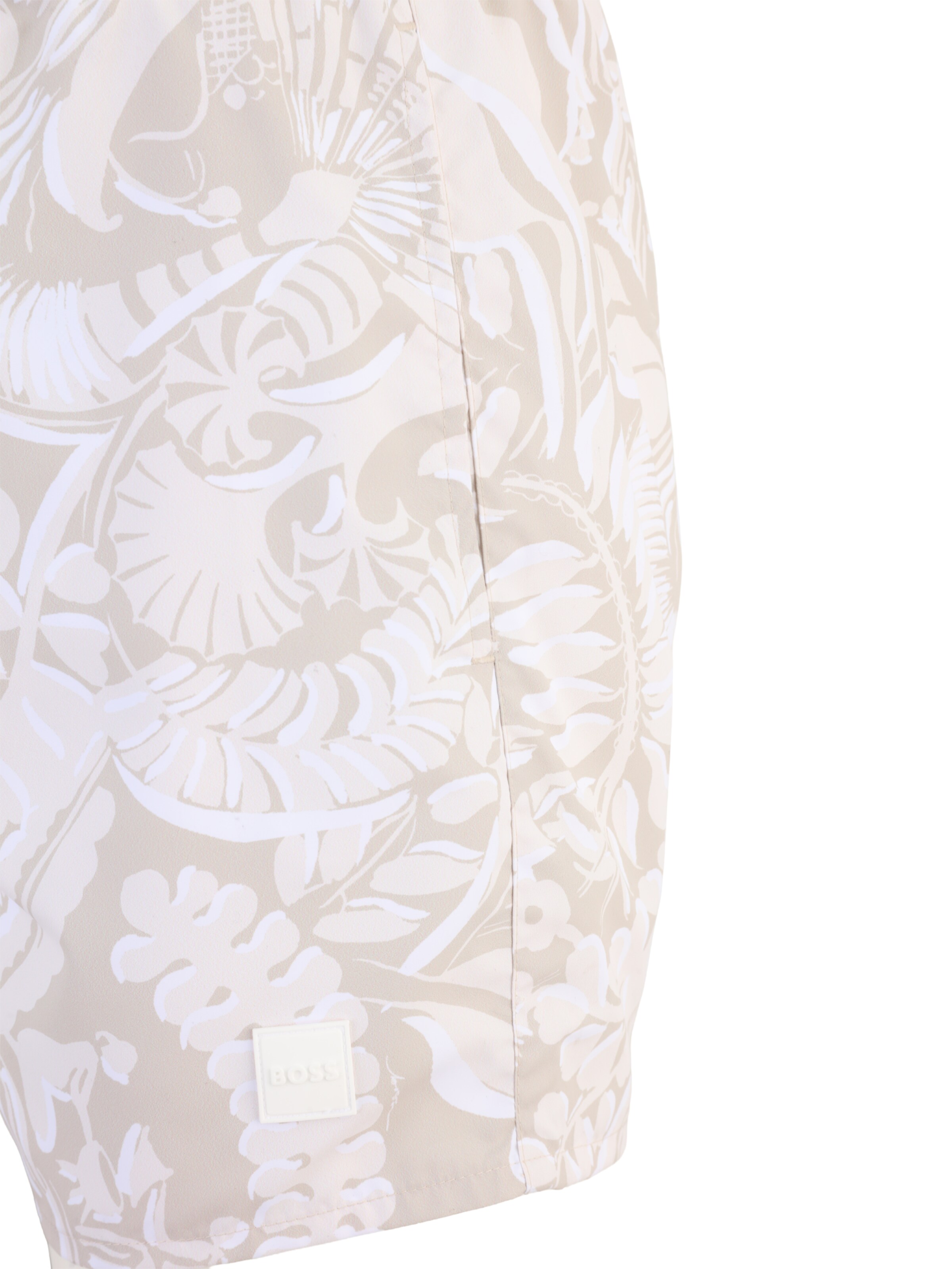 BOSS Board Shorts 'Piranha' in Beige