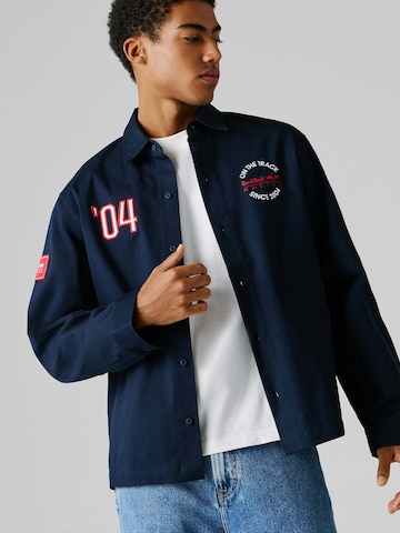 Comfort fit Camicia business 'Engineering Ls' di Red Bull Racing x Pepe Jeans in blu