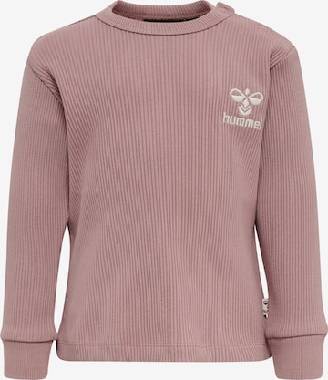 Hummel Shirt in Roze: voorkant