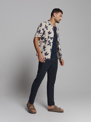 No Excess Regular Trousers in Blue