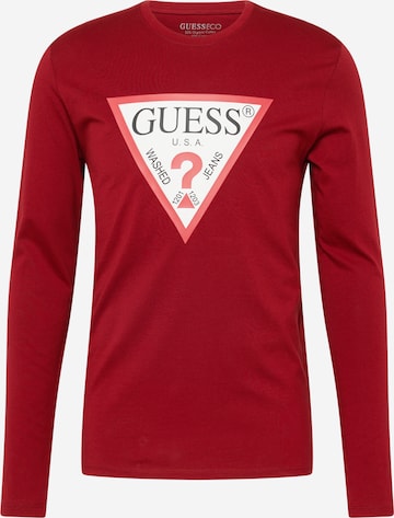 GUESS Shirt in Red: front