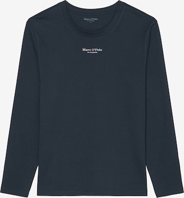 Marc O'Polo Longsleeve ' Mix & Match Cotton ' in Blau: predná strana