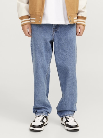 Loosefit Jean 'CHRIS' Jack & Jones Junior en bleu : devant