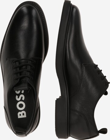 Pantofi cu șireturi 'Larry' de la BOSS pe negru