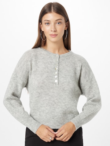 FRNCH PARIS Sweater 'Kymberly' in Grey: front