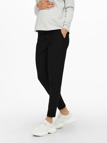 Only Maternity Pants in Black: front