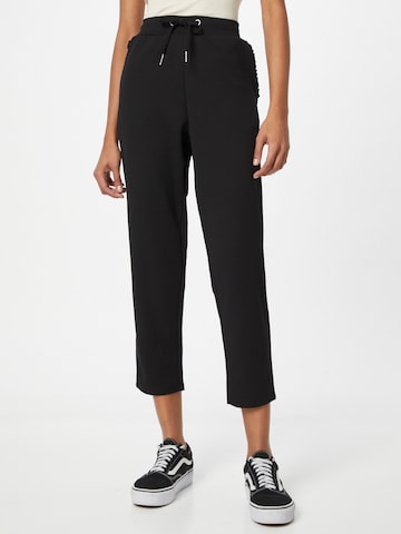 Soyaconcept Regular Pants 'Siham 2' in Black: front