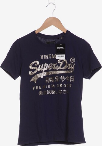 Superdry T-Shirt M in Blau: predná strana