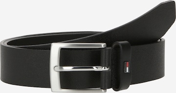 Ceinture 'ADAN' TOMMY HILFIGER en noir : devant