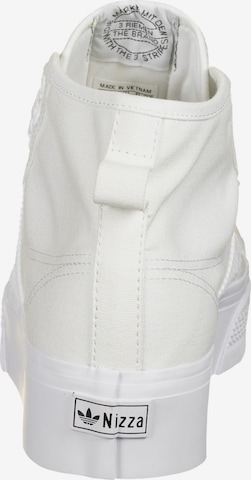 ADIDAS ORIGINALS High-Top Sneakers 'Nizza' in White