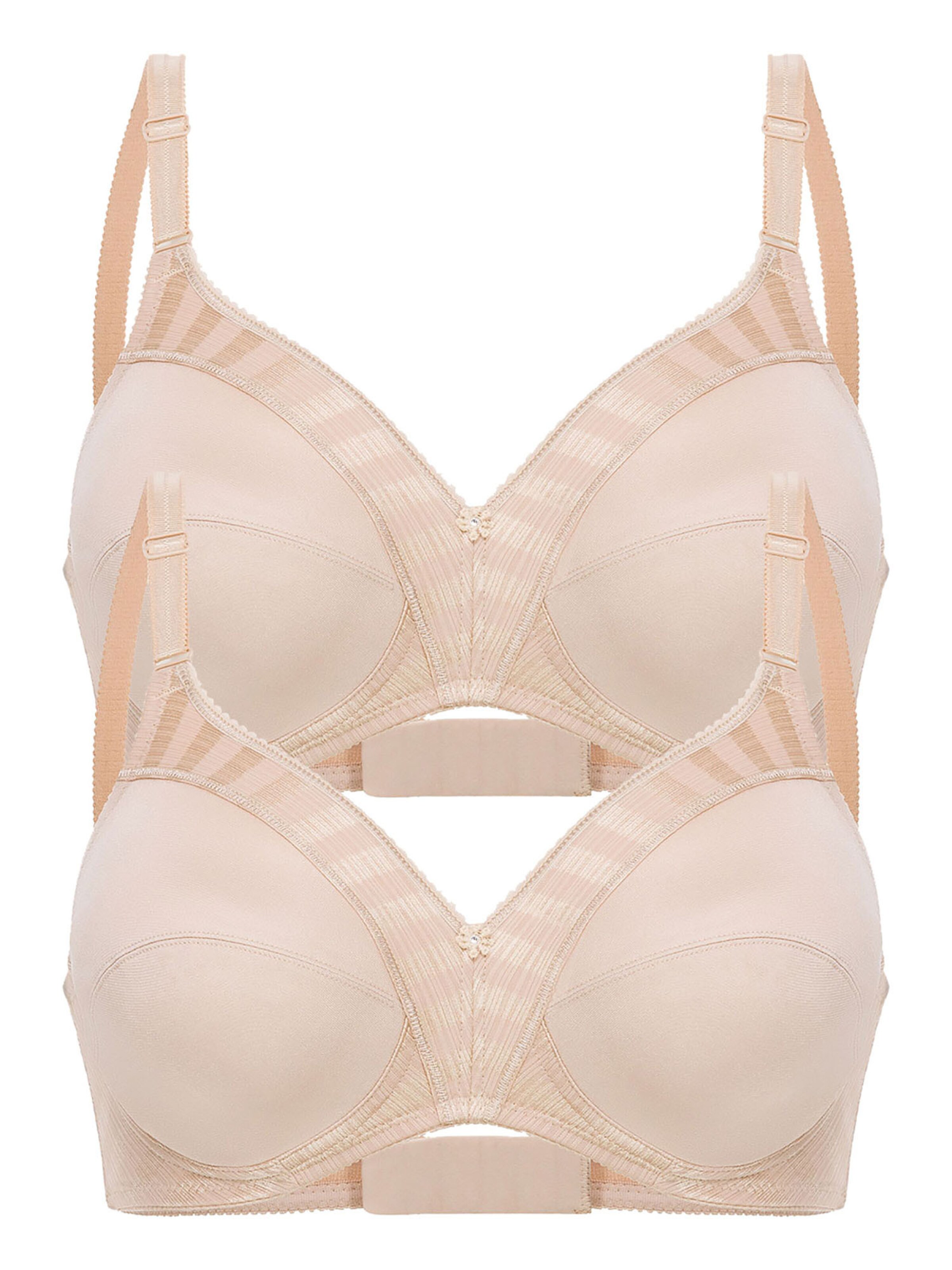 FELINA BH 'Weftloc'‌‌‌‌‌‌‌‌ in Beige: Vorderseite