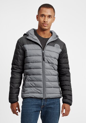 BLEND Steppjacke 'Nino' in Grau: Vorderseite